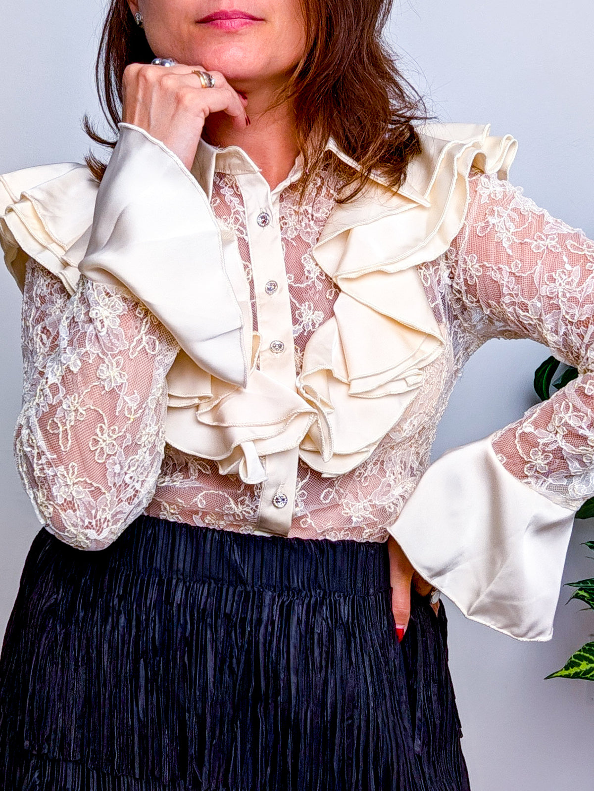 Camicia Lace C