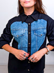 Camicia Cuore Denim N