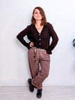 Cardigan Ruches M